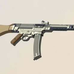 FRONT_LEFT_ISO.JPG Fichier STL gratuit Sturmgewehr 44 - STG44・Design pour imprimante 3D à télécharger, lilykill