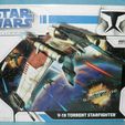 SS oSait' VOM ea ns ® V-19 Torrent star wars Kenner hasbro toy repro parts