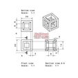 30f7b372222c0b68cf79c91b6a8a7251_display_large.jpg Бесплатный STL файл Test calibration cube 20x20x20 mm・Модель 3D-принтера для скачивания
