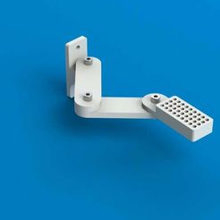 render.JPG Бесплатный STL файл cheap and automatic hotend nozzle cleaner / brush・Объект для скачивания и 3D печати