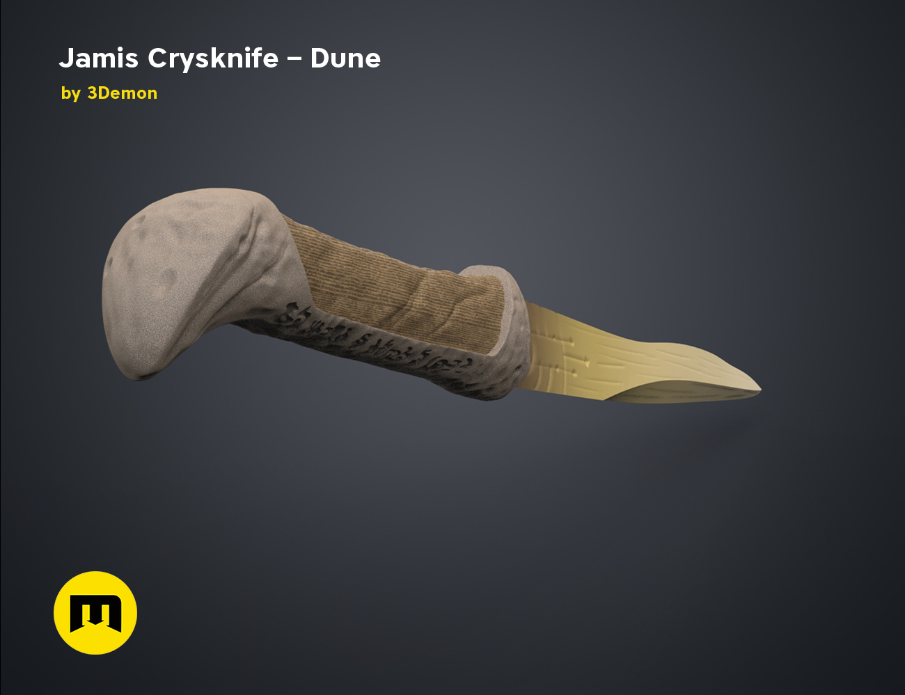 Crysknife-Jamis-Color-0.png Download file Jamis Crysknife - Dune • 3D printable design, 3D-mon