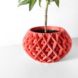 IMG_3040.jpg The Rokio Planter Pot with Drainage Tray & Stand: Modern and Unique Home Decor for Plants and Succulents  | STL File