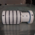 cryptex_ouvert.png Free STL file Cryptex with 4 alphabetic multicombination rings・3D printer design to download
