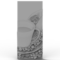 Coffee-Panel-2.png 3D Model STL File for CNC Router/Laser & 3D Printer Coffee Panel 2