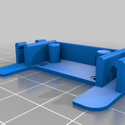 dual_gunmount_220305.png Free 3D file FPV combat gun turret・3D printable object to download