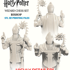 bishop-cover.png HARRY POTTER WIZARD CHESS SET - BISHOP