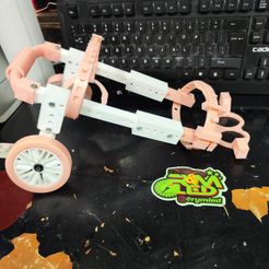 Andador-Listo.jpg Fichier STL gratuit Promeneur de petites races de chats ou de chiens・Plan pour imprimante 3D à télécharger