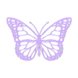 Mariposa_deco.stl Butterfly Ornament - S203D10
