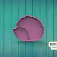 puercoespin-boho.jpg Fichier STL Porcupine boho woodland Porcupine Cookie cutter・Plan à imprimer en 3D à télécharger