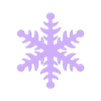 a 52x59.STL Snowflakes