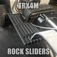 Untitled-Project_Comp-1_2024-05-06_23.07.24.png TRX4M ROCK SLIDERS TUBE STYLE (FITS F-150 & K10 HIGH TRAIL))