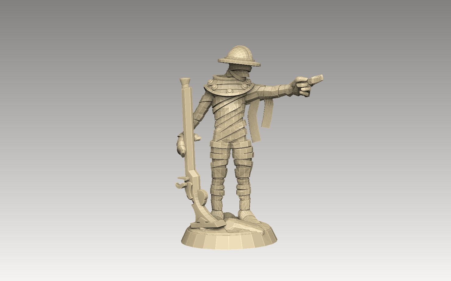 mummy2b.jpg 3D file Mummy Pack 2・3D printable model to download, SharedogMiniatures