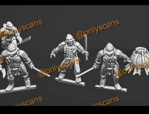 😈 Devil men Siege Crew・ 3D File for 3D printing・Cults