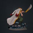 wip 6.jpg One Piece - Edward Newgate - Statue à barbe blanche imprimée en 3d
