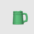 2.png Beer Stein STL File for 3D Printing – St. Patrick’s Day Mug Style Tankard, Candy Holder & Decorative Beer Stein