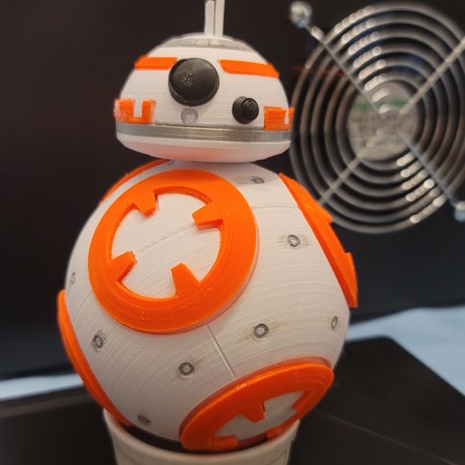 3D printable BB8 Droid - Star Wars: The Force Awakens • made with ...