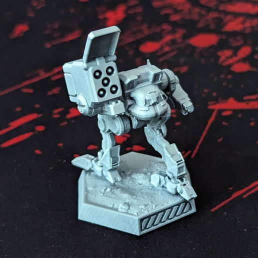 🦊 BattleTech Kit Fox (Uller) Alt Config V・Free STL File for 3D printing ...