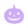 left_pumpkin.stl Pendientes de calabaza