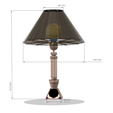 lamp-021-001 v3-d21.png Lights Lampshade tabletop v021 for real 3D print