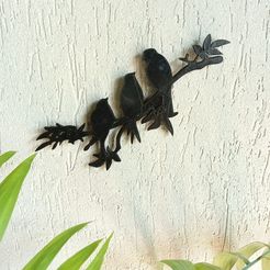WhatsApp-Image-2022-11-15-at-15.27.11.jpeg Birds on branch - Wall art