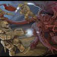 Elysian-drop-troops-vs-daemons-khorne.jpg Airborne Division - Heavy Support Squad of the Imperial Force