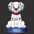 Front.jpg Rolly - 101 dalmatians