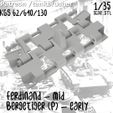 Ferdinand-mid-1-0.jpg 1/35th workable tracks for Ferdinand tank hunter early to mid. Kgs 62/640/130