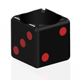 Capture1.PNG Ashtray in Customizable Dice Shape