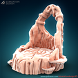 RPG_FairyThrone01.png Archivo STL Trono de hadas・Design para impresora 3D para descargar