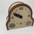 44fb2d44cfac779aa58230984e7e3cc4_display_large.jpg 3D Printed Mantel Style Auto Correcting Clock With Chimes and Daylight Savings Time