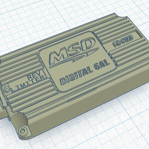 📦 MSD 6AL ignition box・ STL File for ・Cults