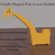 Main-image-with-text.png Giraffe-shaped post-it storage with spring mouth holder