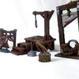 Executioners-Set-Painted-miniatures-by-Mystic-Pigeon-Gaming-7-min.jpg Gallows Stocks And Guillotine Tabletop Terrain Set