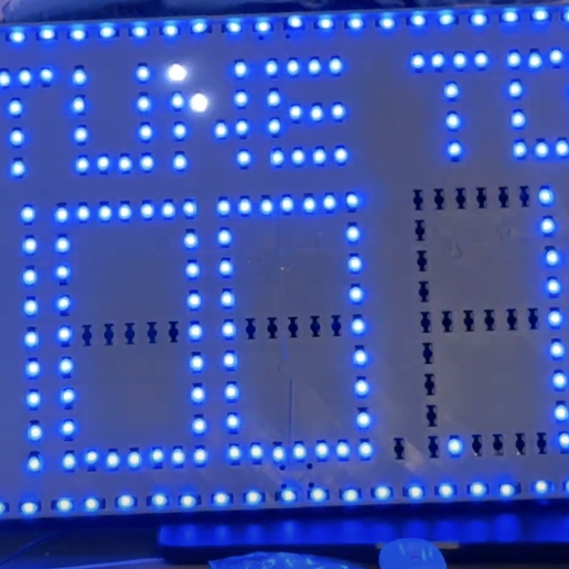 🎵 Sinal LED TUNE TO (Edição Seed Pixel para xLights - 244 pixels ...