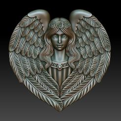 Archivo STL gratuito Alas de ángel 🎨・Design para impresora 3D para  descargar・Cults