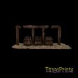 Front-2-Textured.jpg Free Miniature Terrain - Busted Mining Tumble Digger