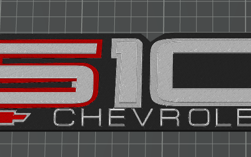 🚙 Chevrolet S10 Emblem Logo・ 3MF File for 3D printing・Cults