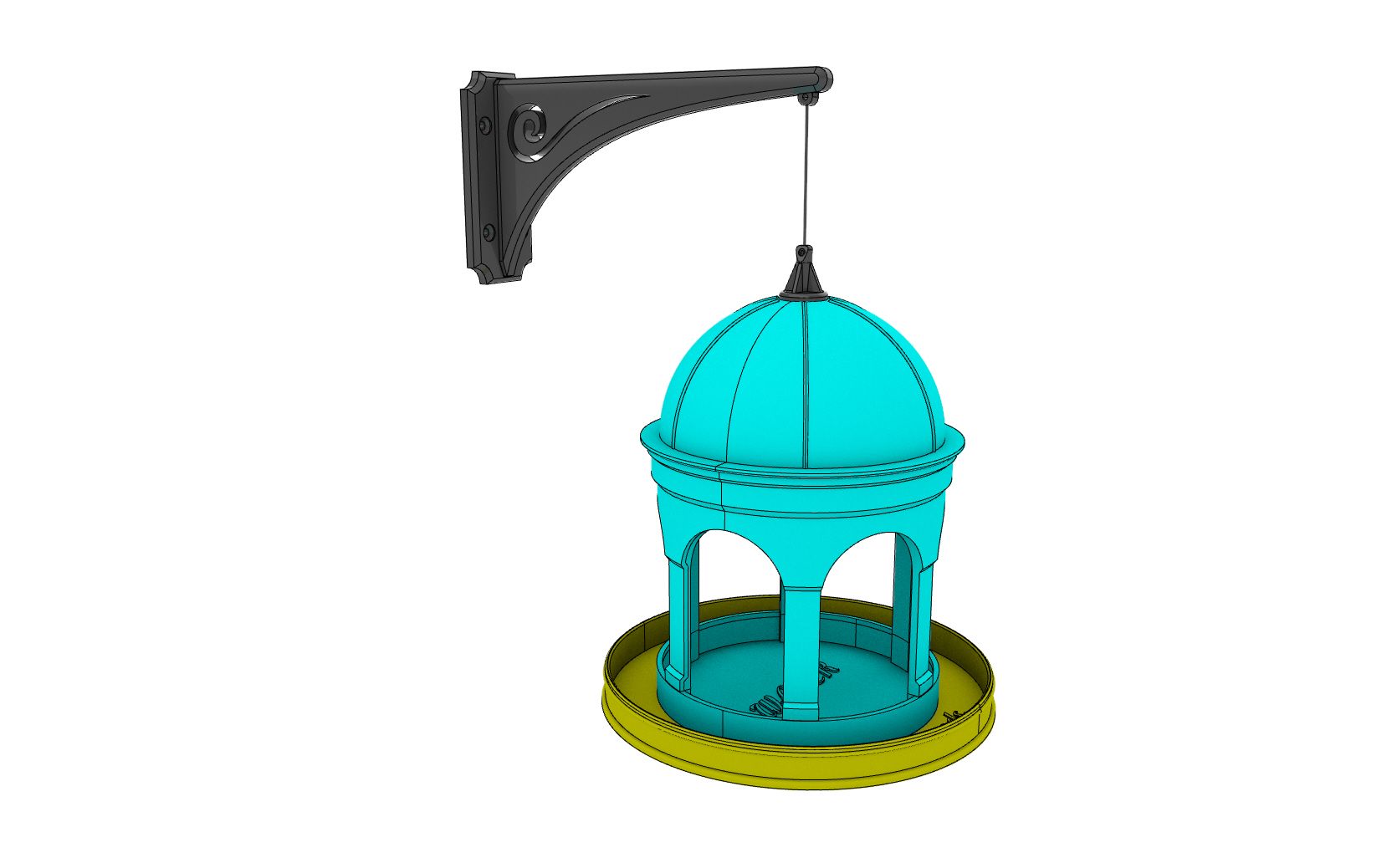 4ede4.jpg Fichier STL gratuit Mangeoire pour oiseaux・Plan à télécharger et à imprimer en 3D, thayas