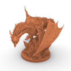 1.png Hungarian Dragon - 3D Model File STL 3D print model