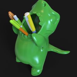 f.jpg STL file Shark's Bubble Organizer・3D print design to download