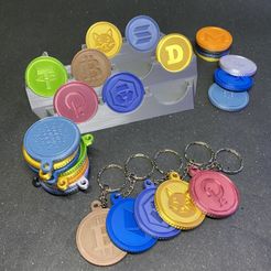 IMG_1849.jpg 3D file Crypto Collectibles - Keychain・3D printer model to download, af_inventions