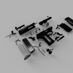 Archivo 3D gratis Kiss-9 Pistola de Airsoft con muelle 🔫・Diseño imprimible  en 3D para descargar・Cults