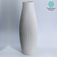 Folie3.jpg Modern 3D Printed Vase - Elegant Home Decor | STL File