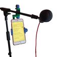 foto-soporte-fondo-blanco.jpg Smartphone articulated mount for mic stand - Soporte articulado smartphone para pie de microfono