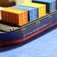 IMG_8475.JPG STL file Cargo Ship Marauda & Container・Model to download and 3D print