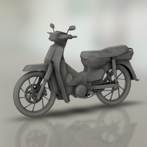 🏍️ Honda EX 5・ STL File for 3D printing・Cults