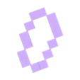 Ala izquierda.stl Minecraft Bee