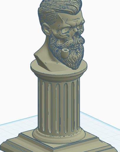 Gentleman Skull Bust