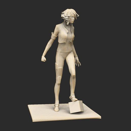 Nilin Cyberpunk 3D model