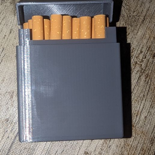 small metal cigarette case Vintage Cigarette Lighter Built Into Cigarette Case Art Deco Silver Chrome  Metal 1920's Refillable